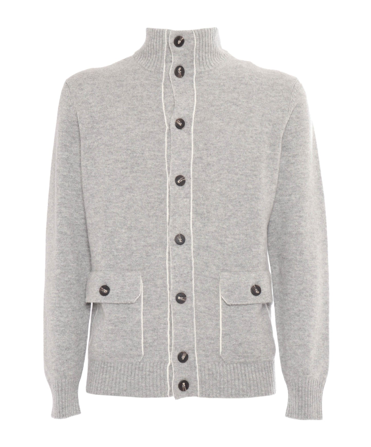 kangra knit jacket with buttons